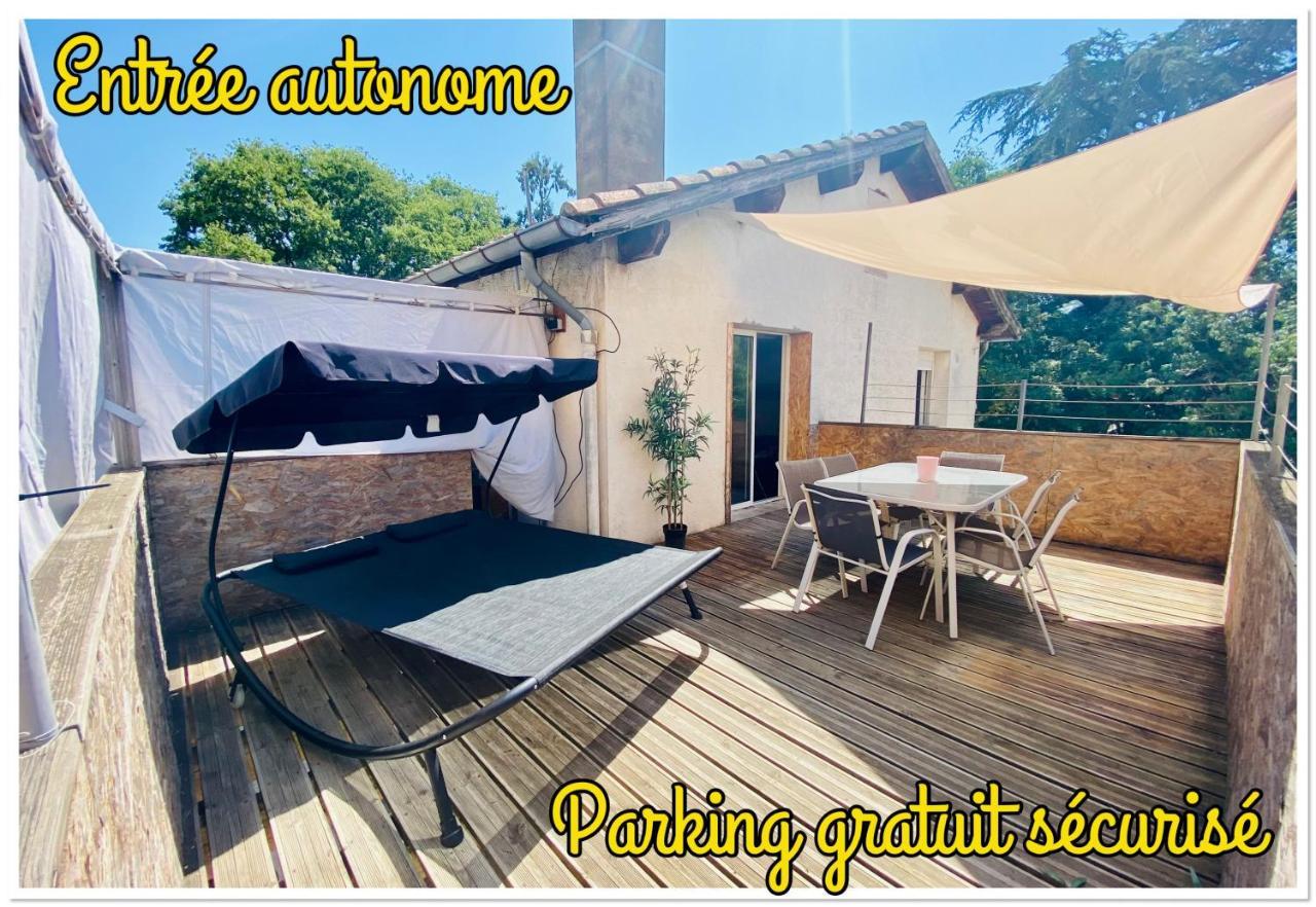 T3 En Duplex Pour 6 Pers Bien Place Terrasse Et Parking Inclus Leilighet Toulouse Eksteriør bilde